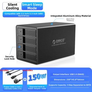 ORICO | Multi-Bay RAID Support External Drive Reader 3.5 Inches