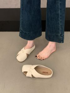 ZHENMO | French Thick Sole Slip-On Flat Sandals