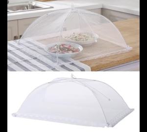 Extra Large Food Cover Net Pop Up Mesh Screen Umbrella Tent Reusable Collapsible Outside Party Picnic Outdoor BBQ Cake Protector