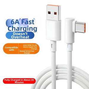 JZXS | Bend Design Fast Charging Cable Type-C 2 meters