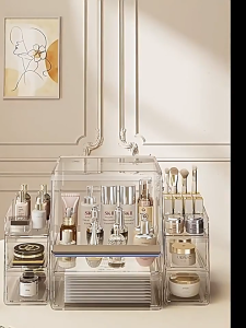 NEST Makeup Storage Box Organizer Drawer Jewelry Accessories Storage Box Lipstick Shower Storage Box