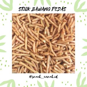 SNACK KILOAN KERIPIK BAWANG PEDAS 250 GRAM | CEMILAN MURAH MAKASSAR