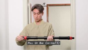 CHAMPS Pull Up Bar Door Chinning 73-100 cm - Pull Up Bar Pintu Alat Olahraga Alat Gym