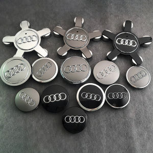 Audi | 4Pcs Audi Series Car Wheel Hub Covers Accessories For Audi A3 8p 8v 8l A4 b8 b7 b6 b9 b5 A6 c7 c6 c8 c5 Q5 A5 A1 Q3 Q7 A7 TT mk2