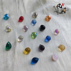 เฟิงหลาน DIY สร้อยข้อมือลูกปัดคริสตัลสร้อยคอสตรอเบอร์รี่รูปร่างหยดน้ำแฟลชตัดอุปกรณ์เสริมสดใหม่แฟชั่นเครื่องประดับ