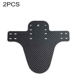 1PCS/2PC Bicycle Fender Mountain Carbon Pattern Bike Mud Guard For Front Rear Wheel Mudguard Ultralight Cycling MTB Fender Parts