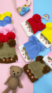 Kupluk Ice Bayi - 5 Tahun / Import Topi Baby Rajut Premium Balita Anak Laki Laki Perempuan 1 tahun 0-6 6-12 Bulan Lucu New Born Kiosbalitafawa