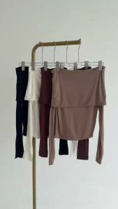 Lotus Clothing Kelly Top - Atasan Sabrina Lengan Panjang Wanita - Sabrina Longsleeve Top - Sabrina