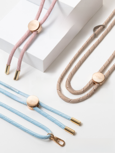 Ekax Adjustable 6mm Thick Crossbody Phone Strap Durable Comfortable Nylon Weave Line for Camera Hanging Digital Accessories