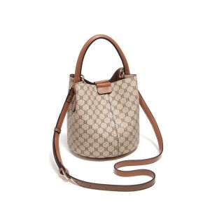 FOXER beg bola sepak untuk wanita PVC berkualiti tinggi & bahu beg beg baldi