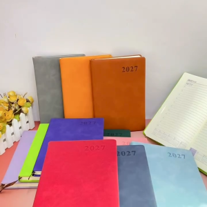 2026 Year Notebook Planner Journal Daily Diary Monthly Planner Leather Cover