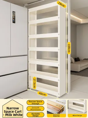 B&W | Ultra Thin Gap Storage Rack 10cm
