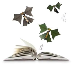 6/12PCS Flying Bat Hand Transform Magic Bat Flying Butterfly Magic Props Funny Surprise Prank Toy Gift for Kids Adults Party
