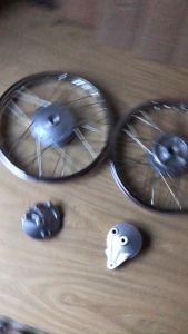 CĂM ĐÙM NIỀNG(CĐN)-VÀNH NAN SẮT BẢN 1.2 VÀ 1.4*17 INCH ĐÙM 110-PHANH CƠ RÁP LÊN ZIN CHO HONDA WAVE @ S RS RSX 110BLADE 110DREAM 110