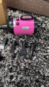 ไดร์เป่าขนสัตว์เลี้ยง ไดร์เป่าขนแมว ไดร์เป่าขนหมา 3 ระดับ ไดร์ไล่น้ำ 2800w เสียงเงียบ ลมแรง พร้อมส่งในไทย