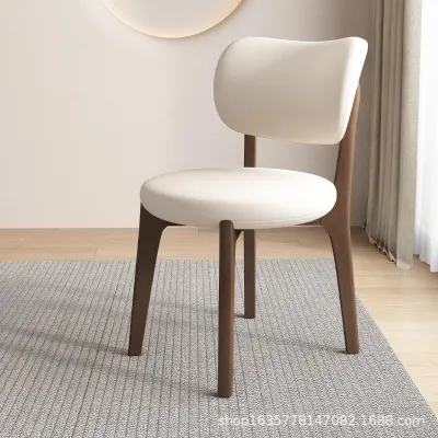 FENGHONGTAO | Modern Simple Design Nordic Solid Wood Dining Chair
