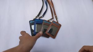 NAME TAG ID CARD HOLDER KULIT TERBARU