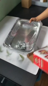 ถาดอาหารสแตนเลส พร้อมฝาแก้ว รุ่น LH-6343 LH-6344