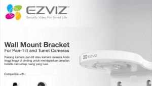 Ezviz Wall Mount Bracket ขายึดกล้องวงจรปิดแบบติดผนัง สำหรับรุ่น C6N TY2 C6CN C6T C6W ของคุณ