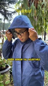 Jas Hujan Mantel Acold Anoa Pria Wanita Bahan Taslan Anti Rembes