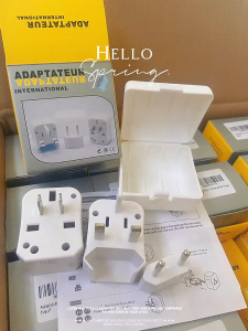 Ổ Cắm Đa Chuẩn Du Lịch – Gọn Nhẹ Tiện Lợi- Bộ Chuyển Phích Cắm Đa Năng Du Lịch Toàn Cầu