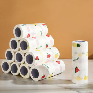 Reusable Household Washable Lazy Rag Disposable Thickened Kitchen Towel Wet & Dry Non-woven Non-stick Lazy Rag