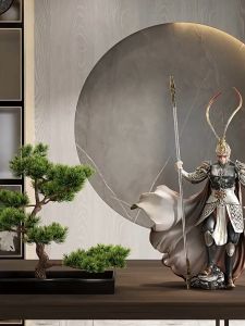 Pajangan Sun Go Kong Patung Kera Sakti /Black Myth: Wukong untuk Lemari TV dan Aksen Ruang Tamu