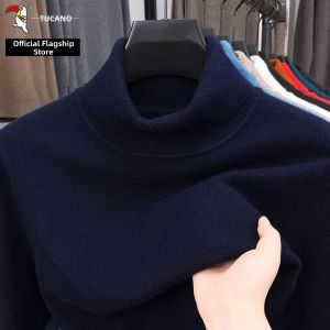 TUCANO | Warm Insulated Mens High Neck Thick Sweater