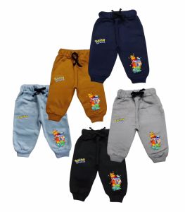 Celana Panjang Jogger Anak Laki gambar POKEM0N keren usia 6 bulan - 5 tahun