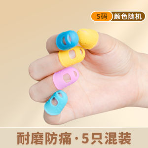 Tay Bảo Vệ Bằng Silicon Dày Chống Trượt Chống Mài Mòn Chống Cắn Ngón Trỏ Chơi Đàn Guitar Làm Việc Bảo Vệ Chống Đau