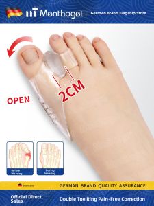 Menthogel | Bunion Corrector Toe Spacer Breathable Toe Protector