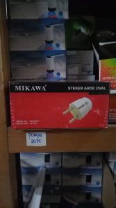 Steker Arde Bulat Mikawa / Colokan Arde Merk Mikawa-S1