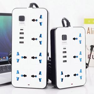 SOCKET EXTENSION WITH USB HOUSEHOLD BRITISH STANDARD MULTIFUNCTIONAL SOCKET WITH EXTENSION CORD