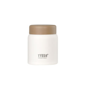 TYESO 220/280ML Insulated Food Jar Stainless Steel Stew Cup Mini Thermal Mug Student Office Workers Portable Pocket Stewing Pot