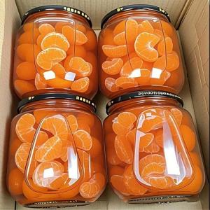 Canned Sweet Tangerines in Syrup for Dessert or Snack 6 Cans 425g