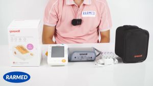 Máy đo huyết áp điện tử bắp tay Yuwell YE650D giọng nói cảnh báo màn hình lớn