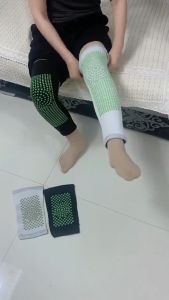 ที่รัดเข่า 1คู่ แก้อาการปวดเข่า ด้วยแม่เหล็กทัวมาลีนบำบัด สนับเข่าผู้ใหญ่ แผ่นซัพพอร์ตเข่า สำหรับชายและหญิง SP454