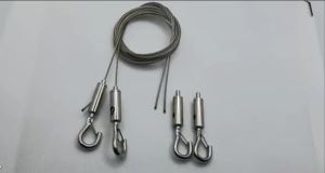 Adjustable Picture Hanging Wire Mirror Frame Hanging Cable Heavy Duty Stainless Steel Wire Rope for Mirror Paintings Lamp