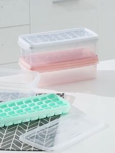 CETAKAN ES BATU - SILIKON ICE CUBE - CETAKAN ES BATU SILICONE DENGAN PENUTUP -CETAKAN ES BATU FOOD GRADE