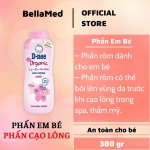 Phấn em bé phấn rôm phấn cạo lông Dnee Thái Lan 380G Hộp