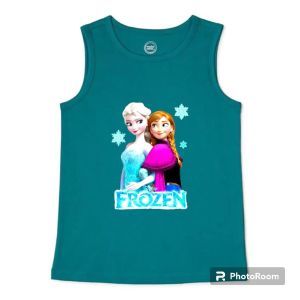 Singlet anak cewek frozen buat usia 2-10 tahun