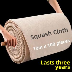 Thickened Kitchen Cleaning Cloth Sponge Absorbent Oil Dishwashing Non-shedding Plant Fiber Home Use Lazy Persons Cloth