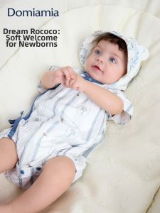 DOMIAMIA | Thin Short Sleeve Baby Bodysuit