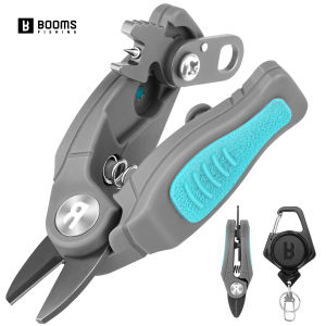 Fishing Line Cutters with Retractable Tether and Stainless Steel Blades Cut Braid Mono and Fluoro Lines Clean and Smooth