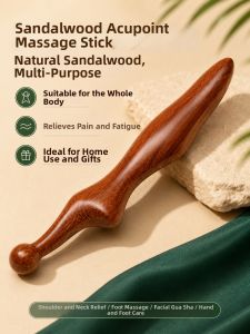IMLUCKY | Acupoint Massage Tool for Body Meridian Relief Wooden
