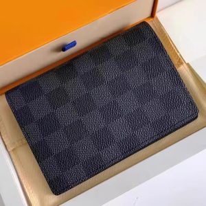 2025 New Leather Passport Wallet New Boarding Card Holder Document Protection Case Business/OL Style Top Layer Cowhide Leather