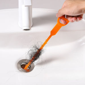 Hair Clog Remover Bathroom Drainage Blockage Remover Sink Snake Hair & Garbage Sewer Dredging Tool Hair Blockages Instant Unclog
