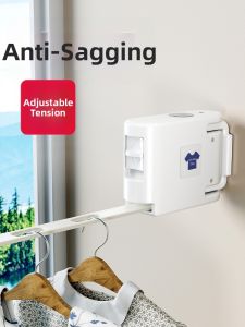SHENFAN | Invisible Extendable Indoor Clothesline