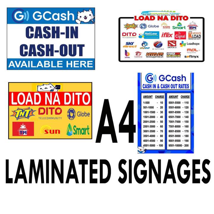 Laminated Signages Lazada Ph Laminated Signages Lazada Ph