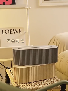 JIVARA กล่องจัดระเบียบ สายไฟ พร้อมฝาปิด กันฝุ่น กล่องพลาสติกเก็บปลั๊กไฟ กล่อง ม้วนเก็บสายเคเบิลความจุขนาดใหญ่ อเนกประสงค์ จัดเก็บสายไฟ กล่องจัดระเบียบเปิดปิดได้